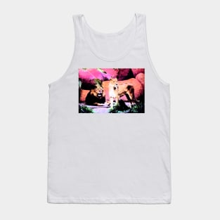 Lounging Lions Tank Top